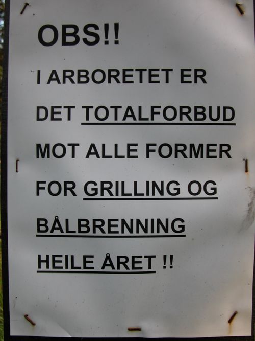 Plakaten taler for seg selv.